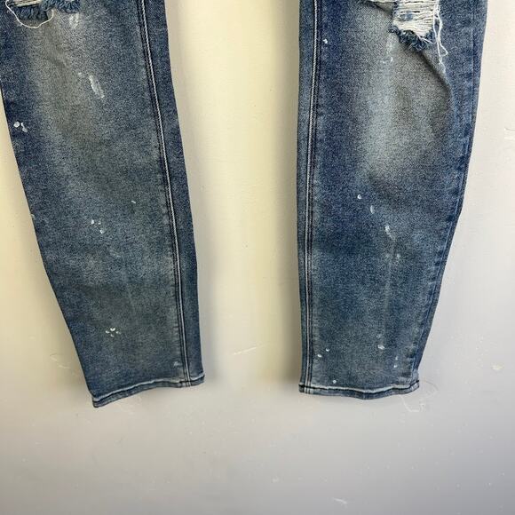 RtA Ryder boyfriends jeans women's size 26 medium wash - Picture 3 of 9